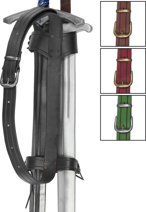 Andracor Rückenschwerthalter - Kundschafter zweifach