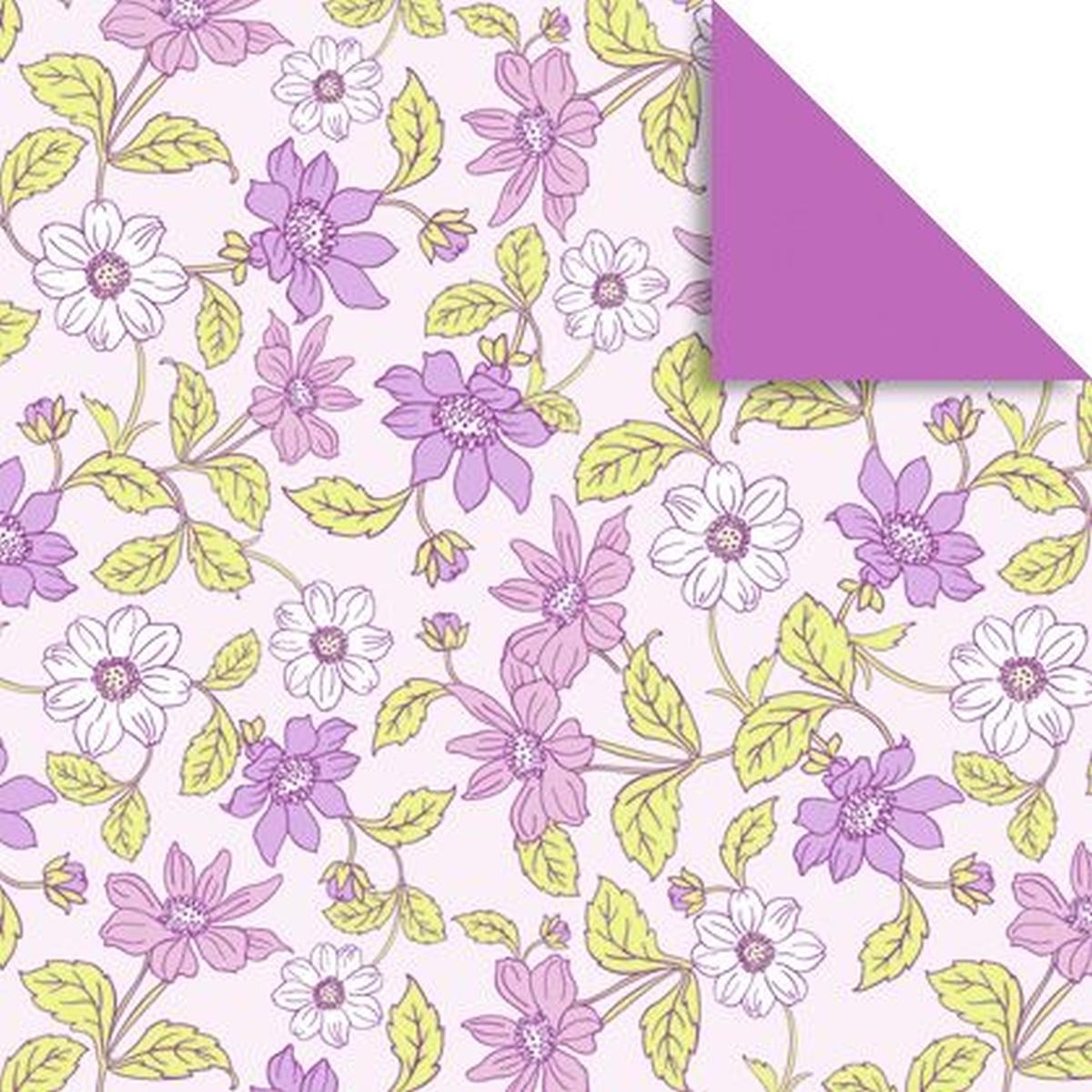 Ursus, Bastelpapier, Faltblätter Florentine Anemonen 80g/qm 15x15cm VE=65 Blatt Motiv 03 (80 g/m², 1 x)