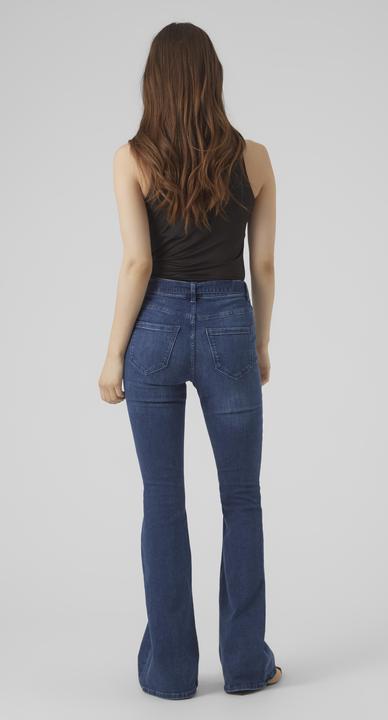 Actual product image Vero Moda VMSIGA Flared Belt High Waist Jeans (W26/L32)