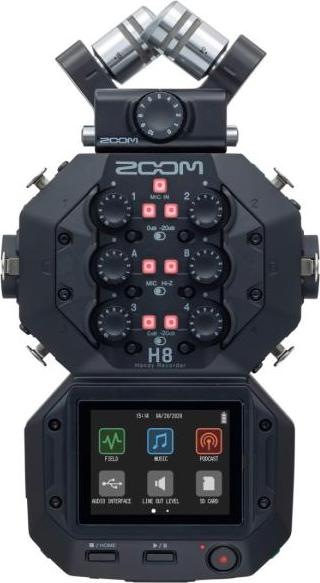 Actual product image Zoom H8 mobile audio recorder with headphones (Handheld)