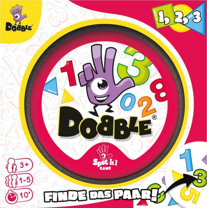 Produktbild Zygomatic Dobble 1,2,3 (Deutsch, 1 - 5 Spieler)