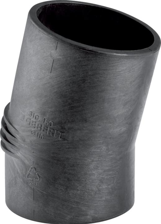 Productafbeelding Geberit Stil-db20 bøjn. 15° 75mm - 307.150.14.1