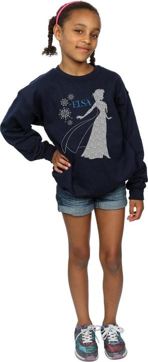 Produktbild Disney Frozen Elsa Christmas Silhouette Sweatshirt Mädchen (104)