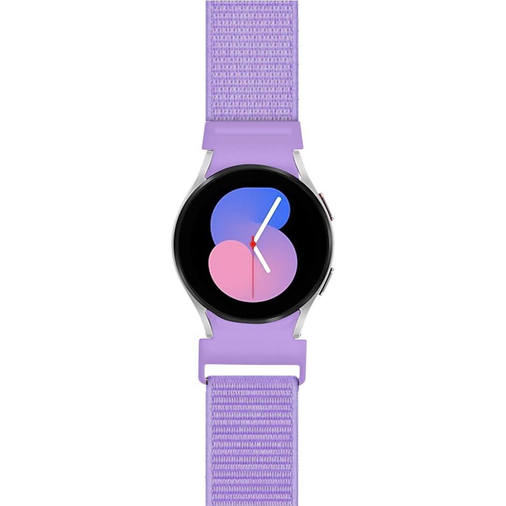 Thumbnail - Bigben Alpine Armband (Textil, Galaxy Watch 4, 5 Pro), Uhrenarmband, Violett