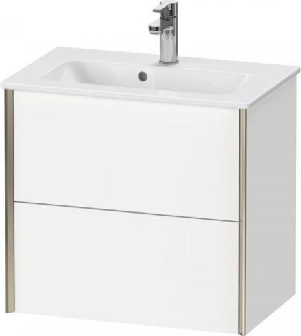 Actual product image Duravit Durait XViu 4178 Vanity unit wall-mounted, 2 drawers, for wash basin ME by Starck 234263, 610x390 mm (61 x 39 x 56 cm)