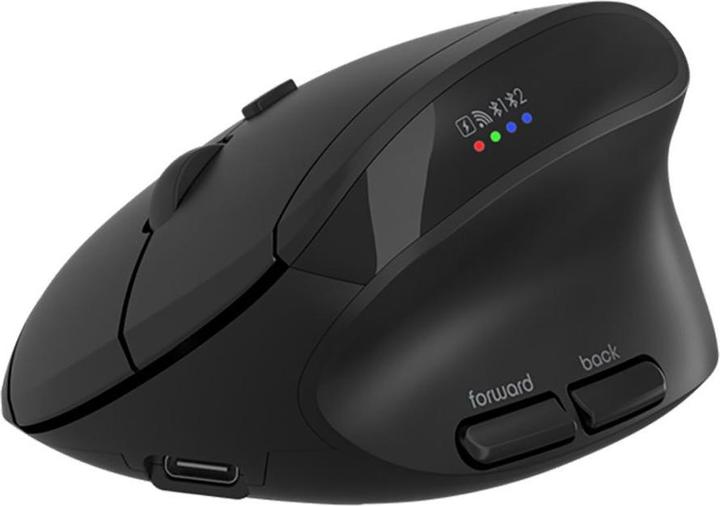Produktbild Canyon Computermaus Maus MW-25 Ergonomische LED AA Dual Mode Wireless Schwarz (Kabellos)