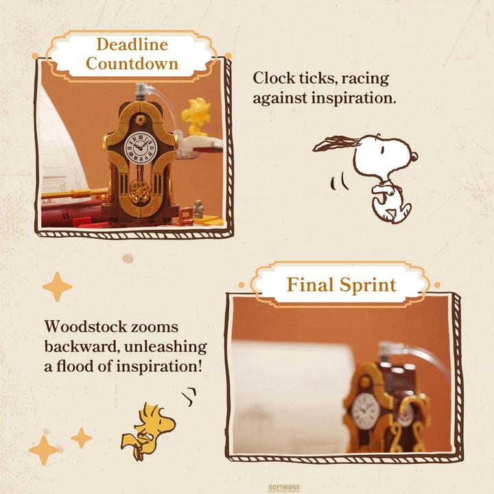 Actual product image Pantasy Die Peanuts - Typewriter