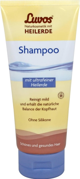 Produktbild Luvos Naturkosmetik mit Heilerde Shampoo, 200 ml Shampoo (200 ml, Flüssiges Shampoo)