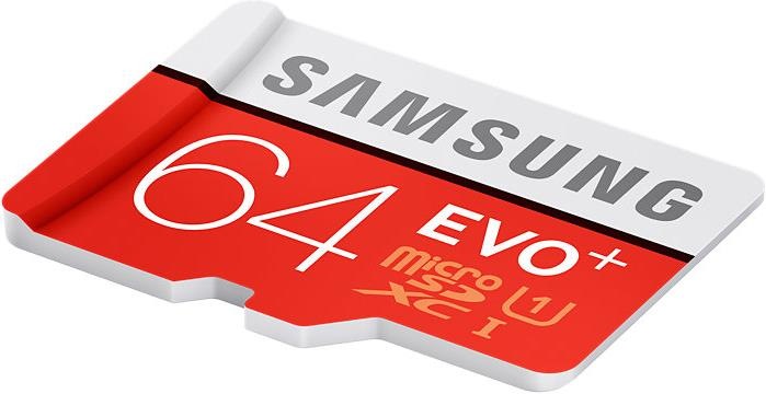 Produktbild Samsung Evo Plus microSDXC UHS-I (64 GB, microSDXC, U1, UHS-I)