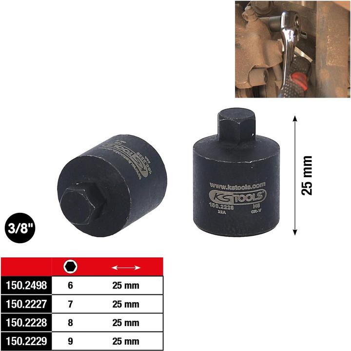 Actual product image KS Tools 150.2229 (9 mm)