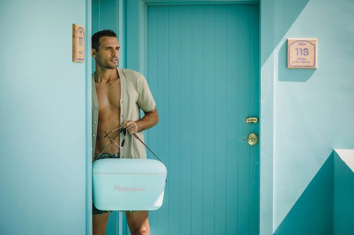 Actual product image Polarbox Cyan - Baby Rose Pop cooler bag, 12L (12 l)