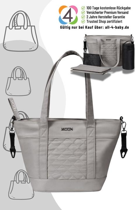 Actual product image Moon V-Shape Bag / Wickeltasche