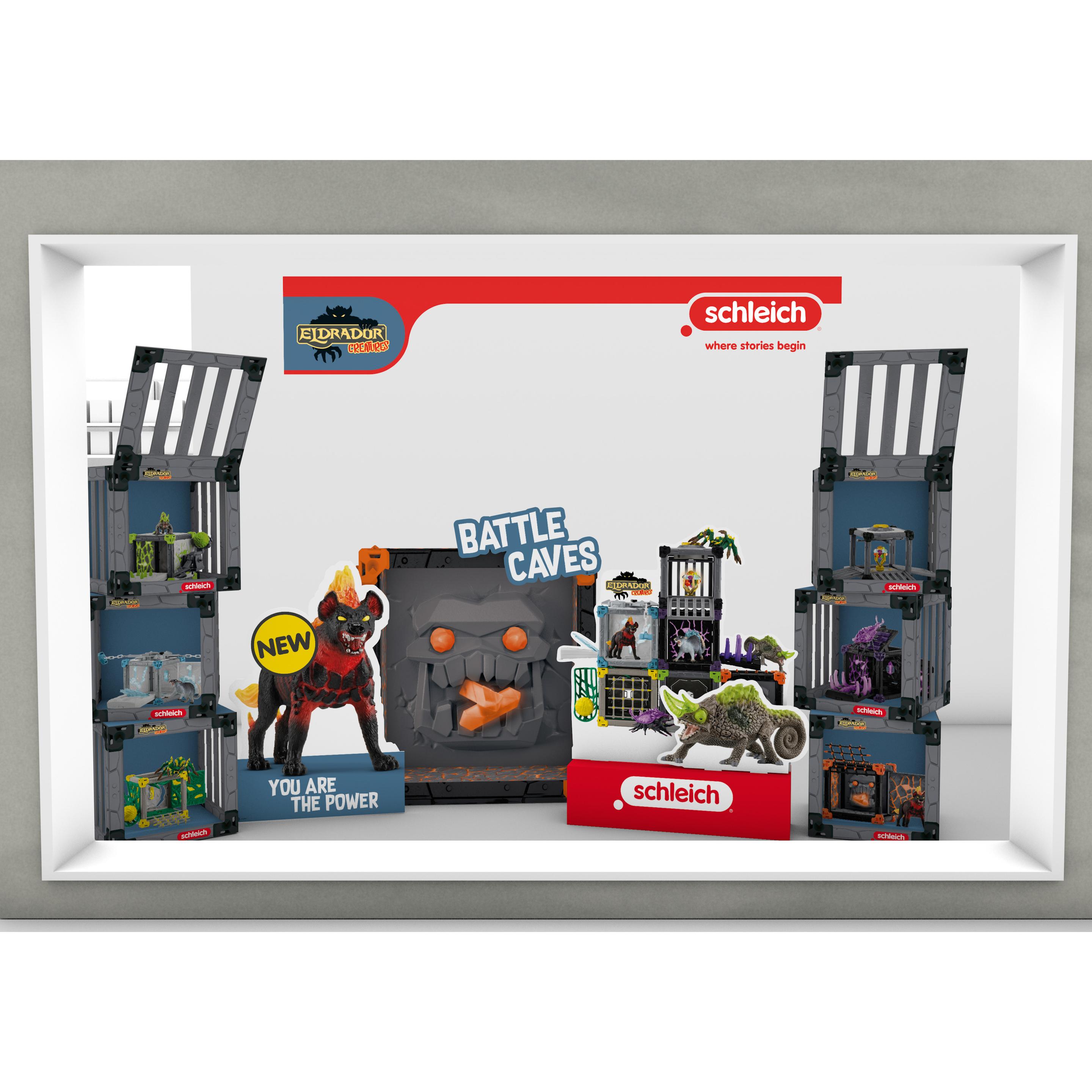 Schleich Schaufenster Eldrador Creatures BattleCave 2024