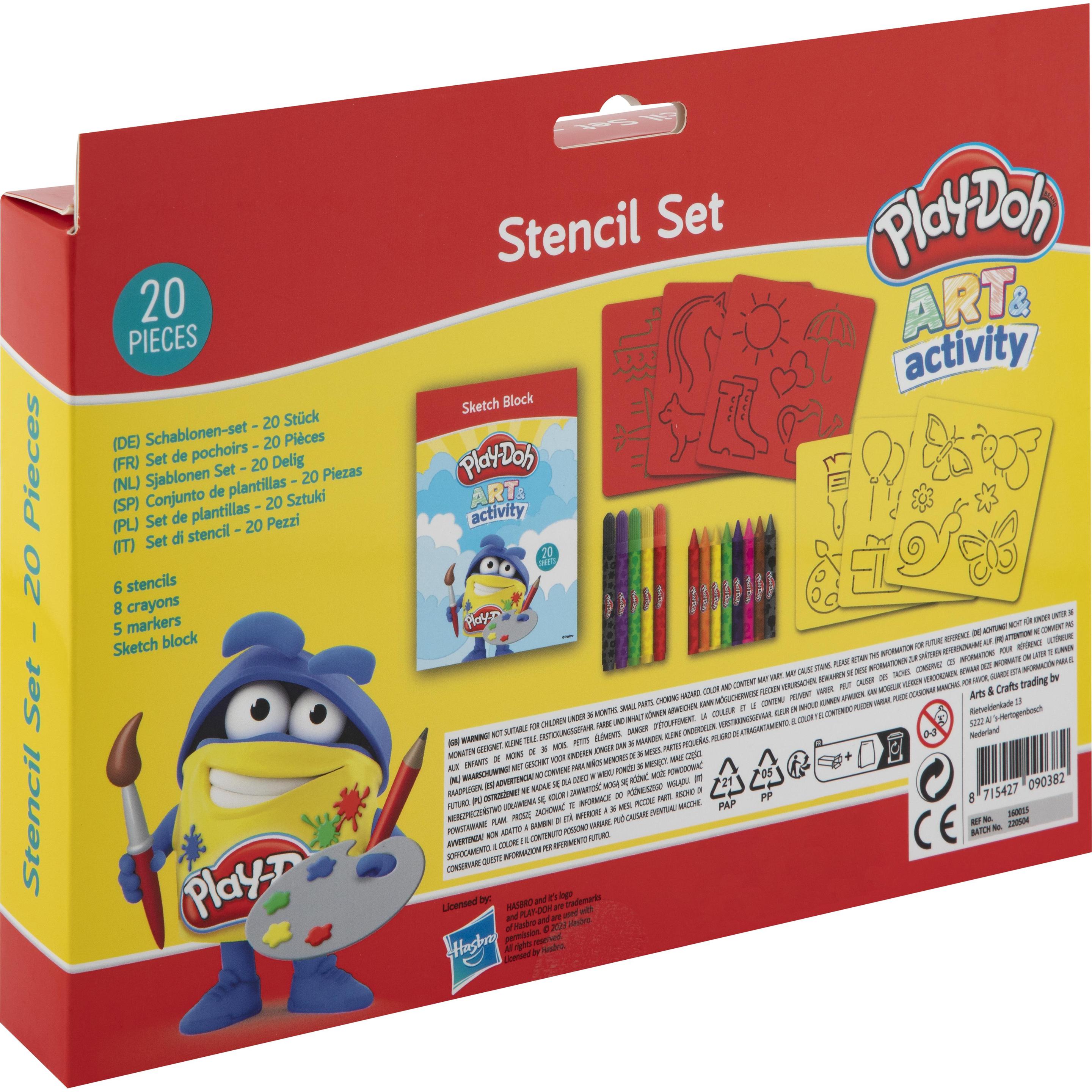 Legind Play-Doh - Set di stencil (160015)