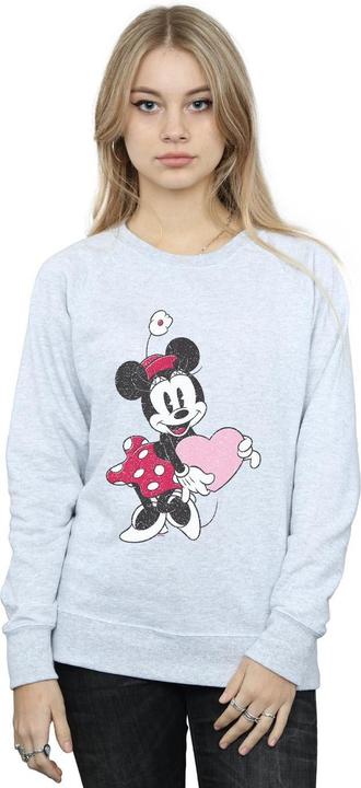 Immagine prodotto Disney Minnie Mouse Love Heart Felpa Donna (S)