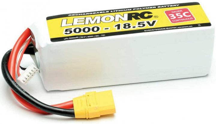 Produktbild Pichler LEMONRC XT 5000 - 18.5V (35C) Lipo Akku (18.50 V, 5000 mAh)