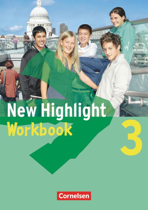 Produktbild New Highlight 3. Allgemeine Ausgabe. Workbook (Deutsch, Englisch, Gwen Berwick, 2007)
