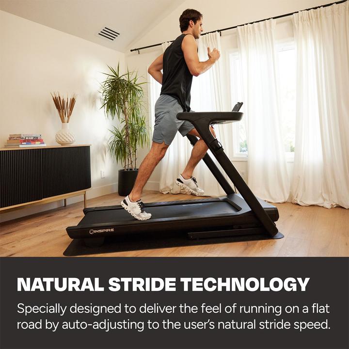 Actual product image Inspire Tread 3 folding treadmill