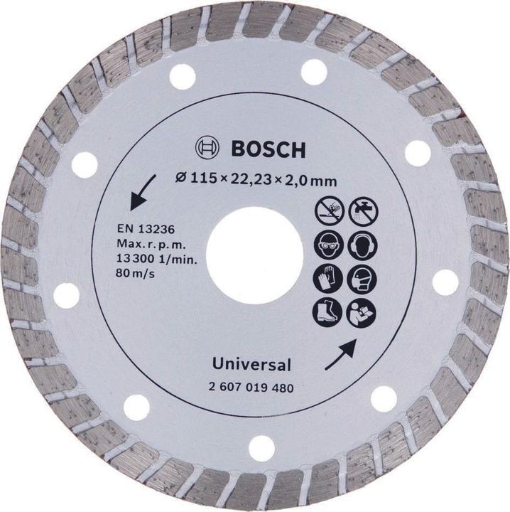 Produktbild Bosch Zubehör Diamanttrennscheibe Turbo, Ø 115 mm