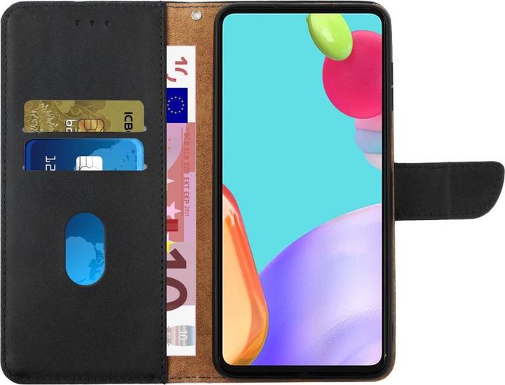 Produktbild Ueli Express iPhone 8 Plus / 7 Plus Buch Etui Tasche Echtleder mit Kartenfach Schwarz (Apple iPhone 7 Plus)