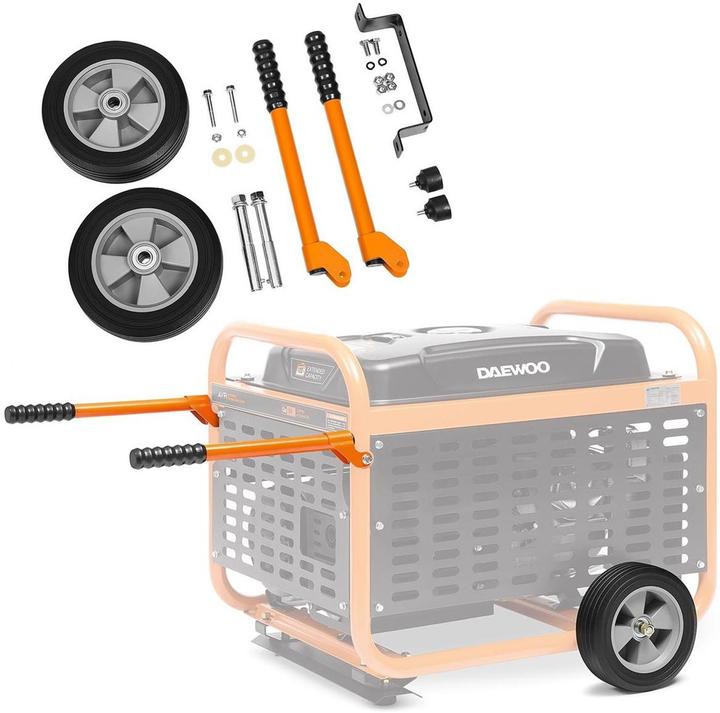 Actual product image Daewoo Power Products Transportation wheel kit