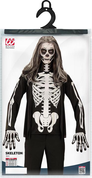 Actual product image Widmann Skeleton shirt, XL (XL)