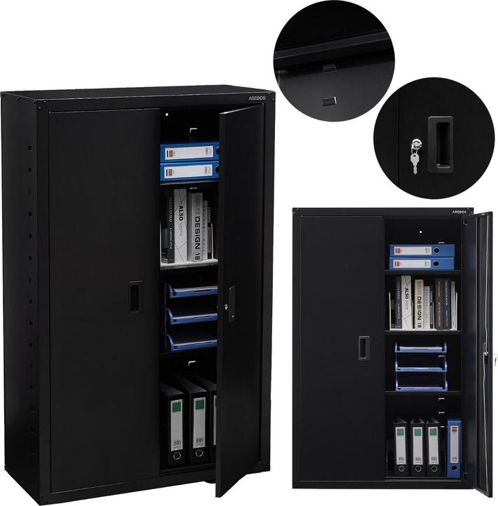 Produktbild Arebos Aktenschrank (140 x 90 x 40 cm)