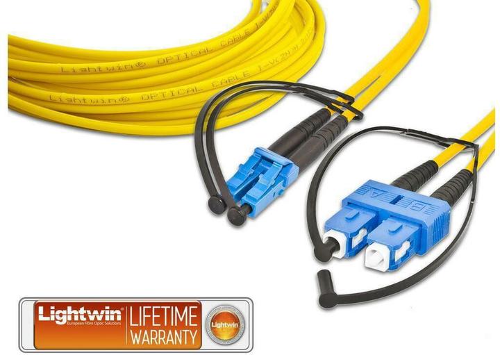 Produktbild Lightwin LWL Duplex Patchkabel (15 m)