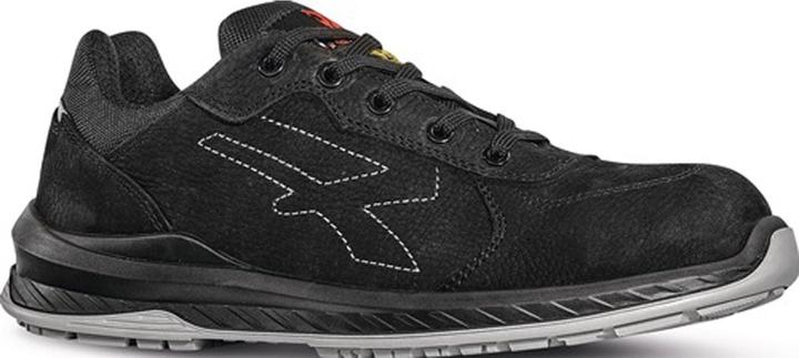 Produktbild U-Power Sicherheitsschuh Gessato Grösse 41 schwarz S3 CI ESD SRC EN ISO 20345 gemilltes Nubukleder (S3, 41)