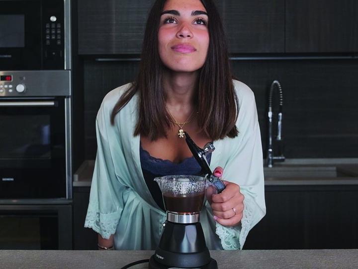 Produktbild Beper BC.041N- elektrische espressomachine- 3 koffiekopjes