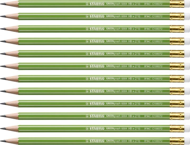 Produktbild STABILO GREENgraph Bleistift HB (HB, 12 x)