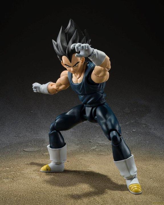 Actual product image Bandai Dragon Ball Super: Super Hero S.H. Figuarts Vegeta