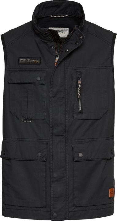 Camel Active Outdoor-Weste mit Stehkragen