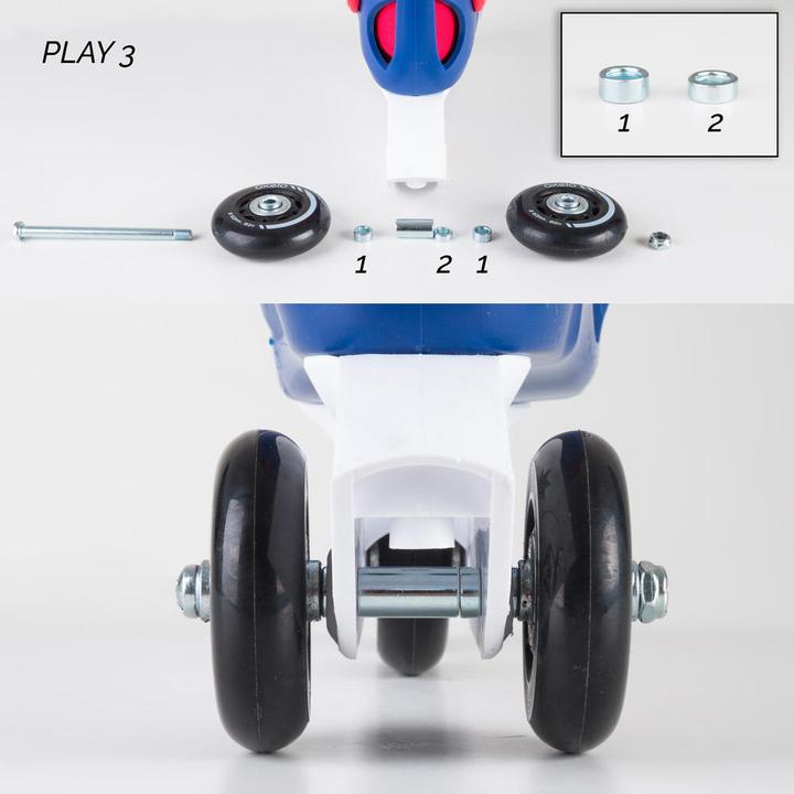 Actual product image Oxelo Screw stability roller skates kids