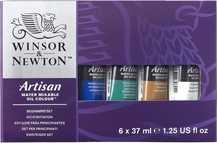 Actual product image Winsor & Newton Artisan Water colour - Beginner Set (6x37ml) (830420) (37 ml)
