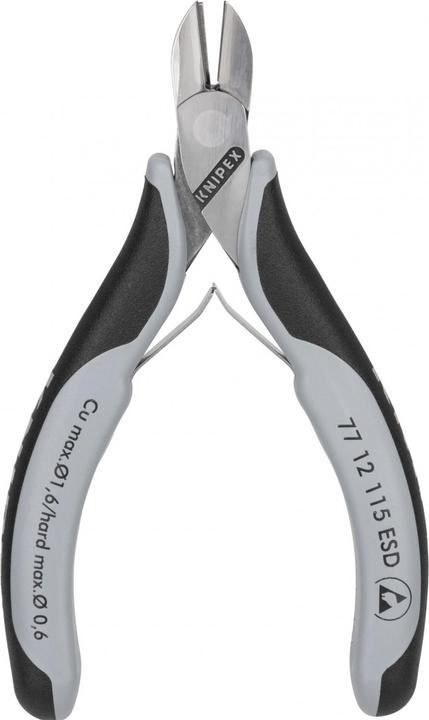 Actual product image Knipex Electronics Diagonal Cutter ESD (115 mm)