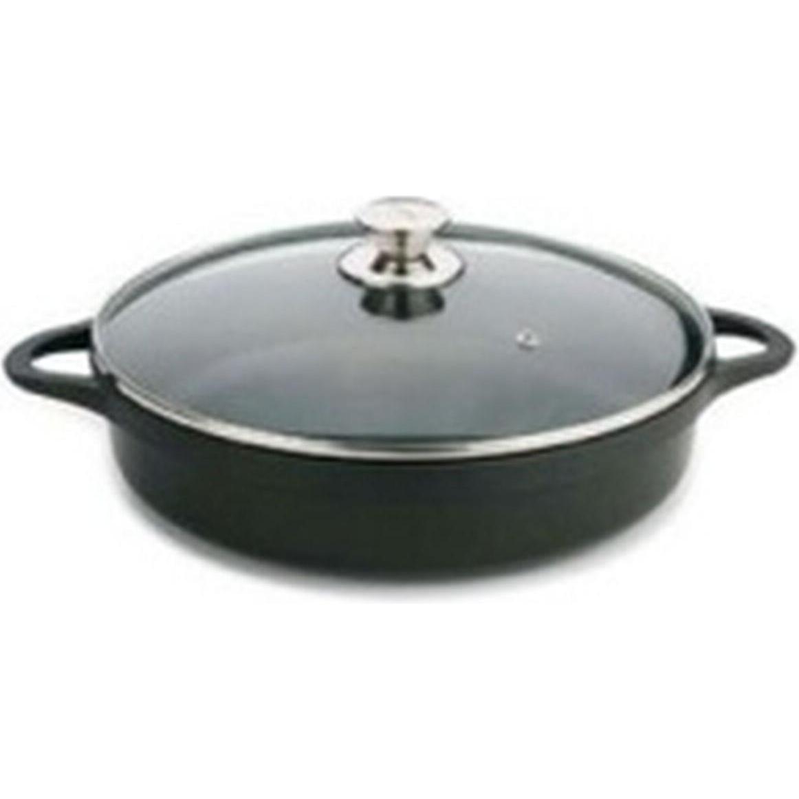Valira 4137/25, Pfanne + Kochtopf, Schwarz