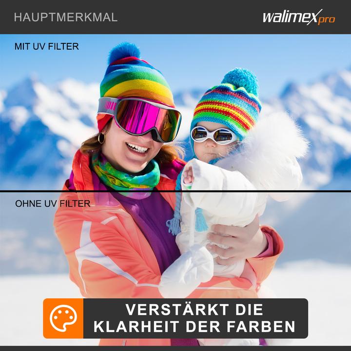 Immagine prodotto Walimex Filtro UV MC sottile (95 mm, Filtro UV, 95 mm)