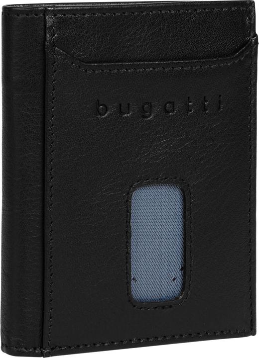 Actual product image Bugatti Secure Slim - RFID credit card holder with Viennese coin pocket Nappa