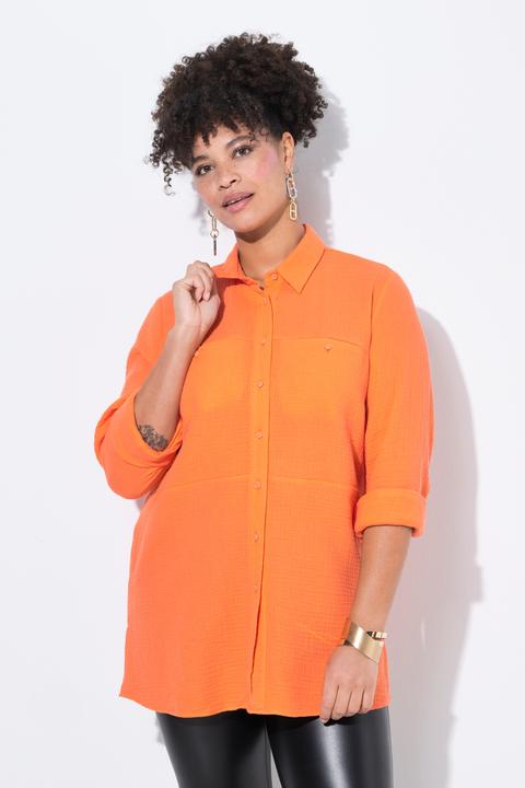 Image du produit Miamoda Bluse, A-Linie, Musselin, Ziernähte (48)