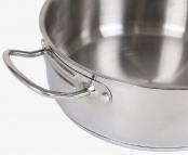 Produktbild Quttin Topf + Hahn Induktion 30 cm / 0,8 mm / 7,5 l (30 cm, Kochtopf, Stahl)