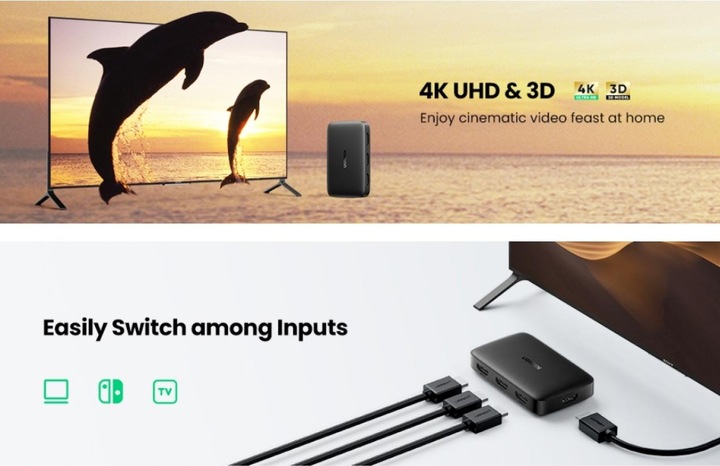 Image du produit Ugreen HDMI Switch