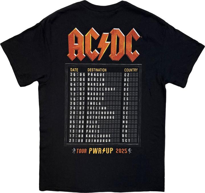 Produktbild AC/DC Power Up EU Tour '25 TShirt (S)