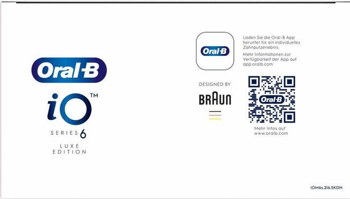 Energie-Label Oral-B iO Series 6 (Oszillierende Zahnbürste)