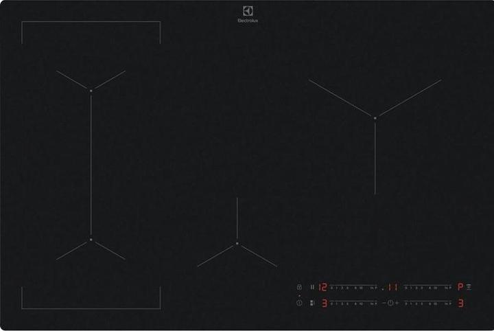 Produktbild Electrolux EIV83443CT Schwarz Integriert 78 cm Zonen-Induktionskochfeld 4 Zone(n)