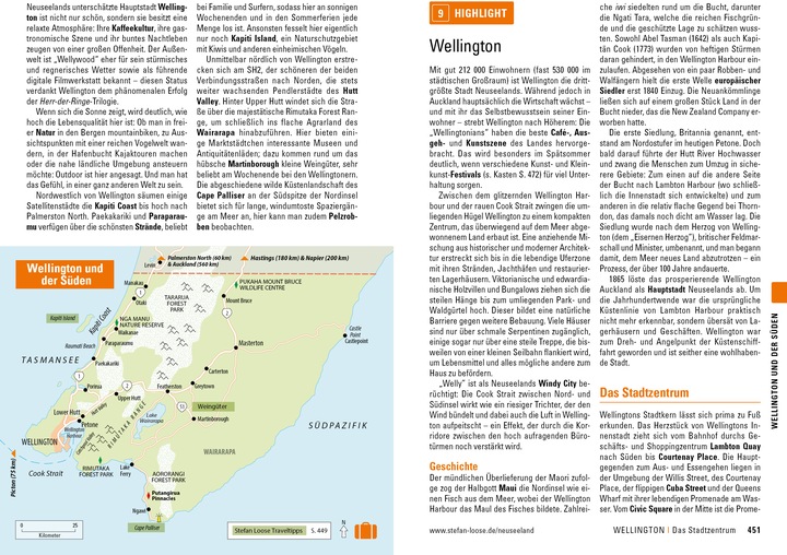 Nährwerte und Zutaten Stefan Loose Reiseführer Neuseeland (Deutsch, Shafik Meghji, Gerard Hindmarsh, Ian Osborn, Stephen Keeling, Sarah Reid, Rachel Mills, 2024)