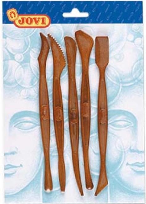 Jovi Modelling tool brown 5 pcs.