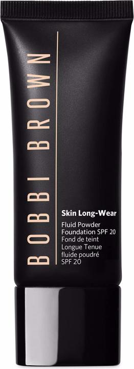 Actual product image Bobbi Brown Skin Long Wear Powder Foundation Sun Protection Factor 20 Cool Sand (Cool Sand)