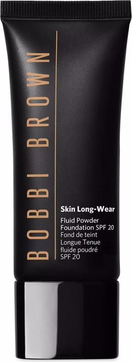 Actual product image Bobbi Brown Skin Long Wear Powder Foundation Sun Protection Factor 20 Golden (W-074 Golden)