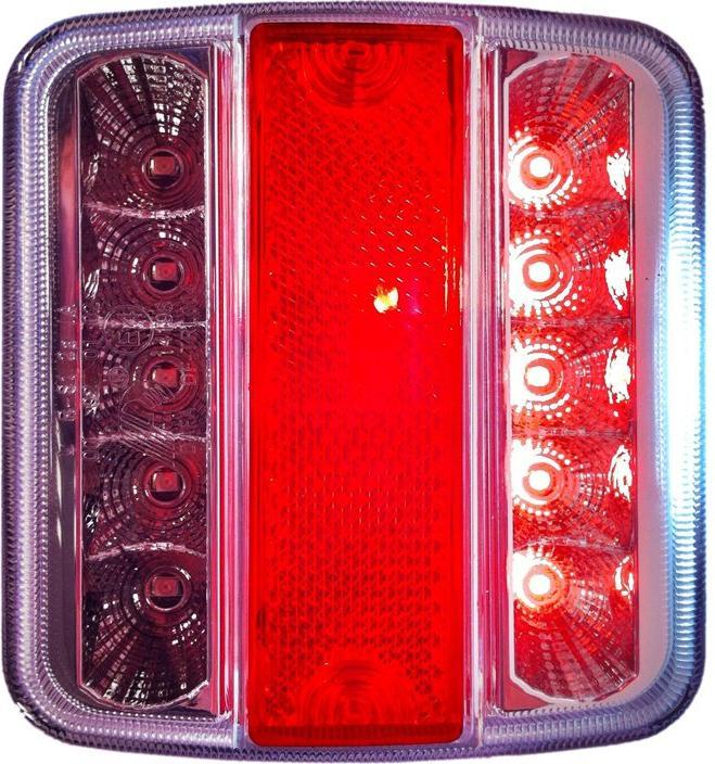 Actual product image ProPlus Taillight 4 functions 14LED in blister